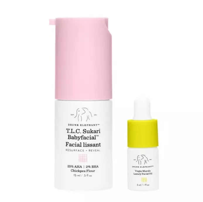 Drunk Elephant T.L.C. Sukari Babyfacial / Exfoliating Face Mask / Clean Clinical Skincare / Cruelty-Free / Dermatologist-Tested / Free of Essential Oils, Silicones, and Fragrance