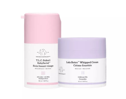 Drunk Elephant Full Sized Retro Renew Facial Duo